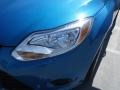 2013 Blue Candy Ford Focus SE Hatchback  photo #8