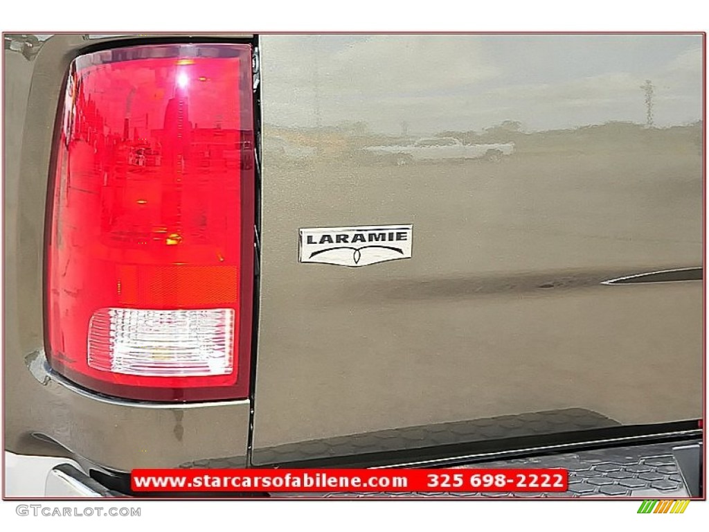 2012 Ram 3500 HD Laramie Crew Cab 4x4 Dually - Sagebrush Pearl / Light Pebble Beige/Bark Brown photo #5
