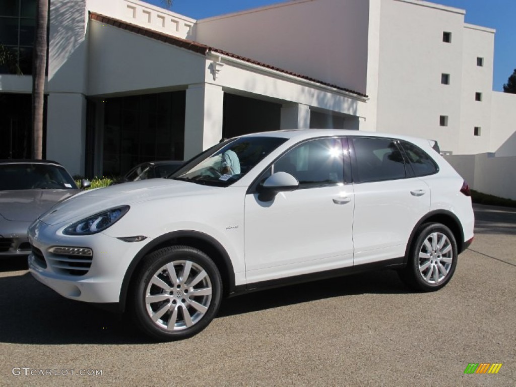 White 2013 Porsche Cayenne Diesel Exterior Photo #71896635