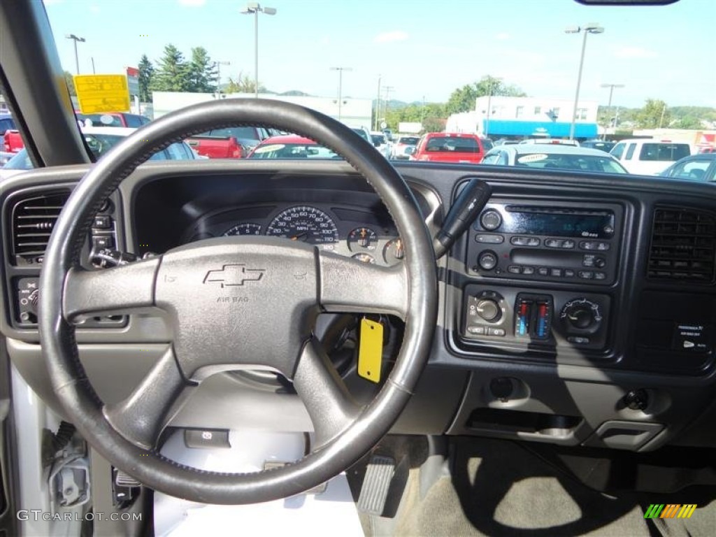 2003 Silverado 1500 Z71 Extended Cab 4x4 - Summit White / Dark Charcoal photo #6