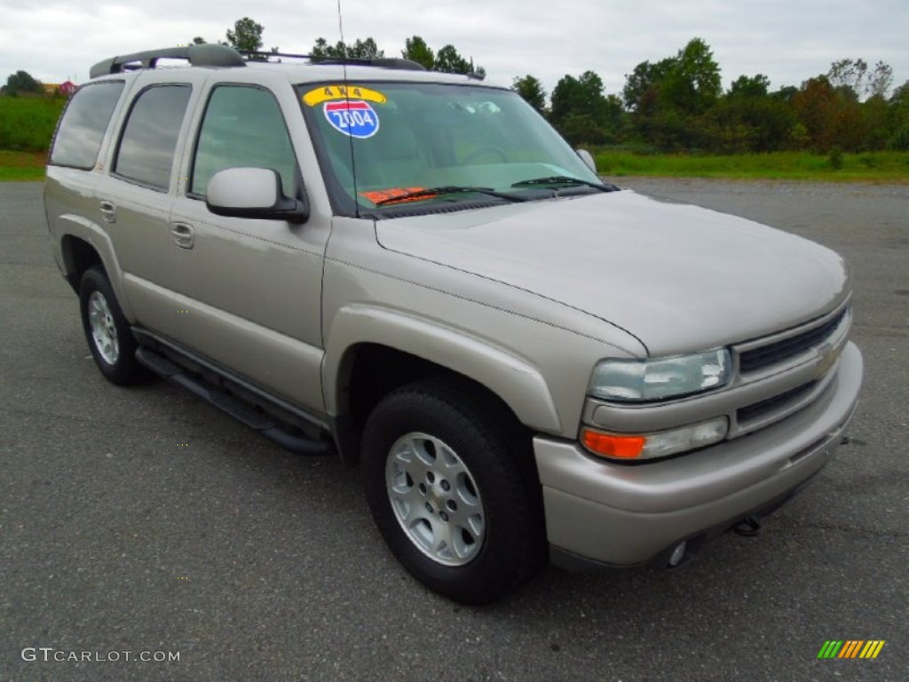 2004 Tahoe Z71 4x4 - Silver Birch Metallic / Tan/Neutral photo #2