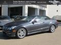 Steel Grey Metallic 2013 Mercedes-Benz E 550 Cabriolet