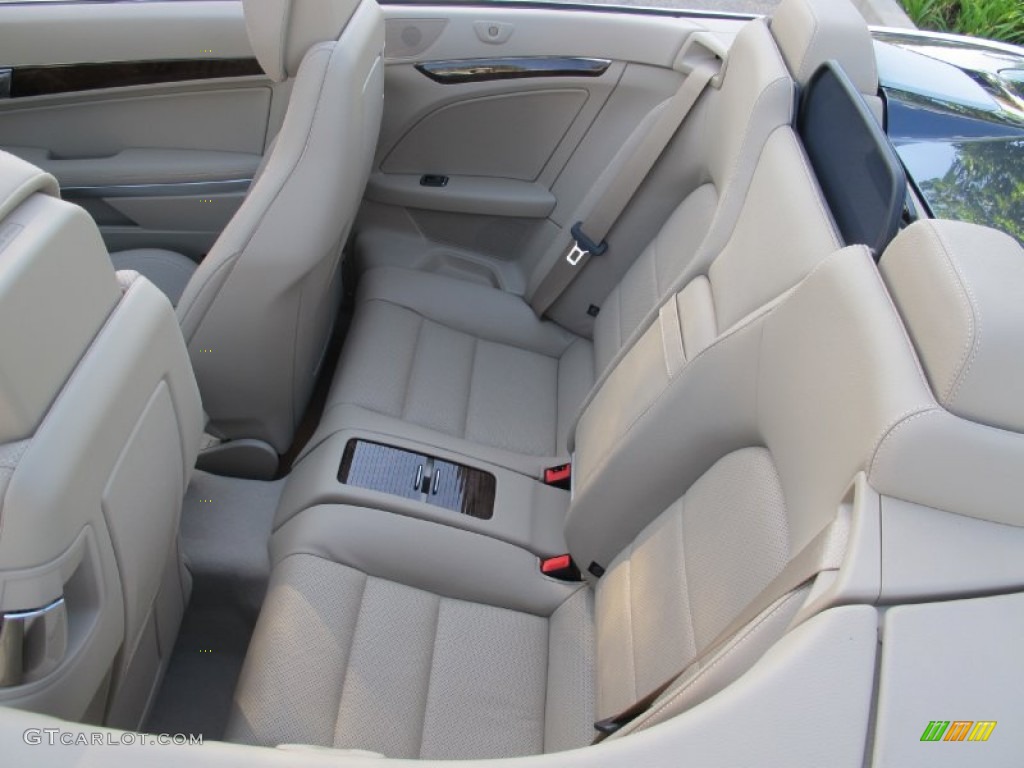2013 Mercedes-Benz E 550 Cabriolet Rear Seat Photo #71896995