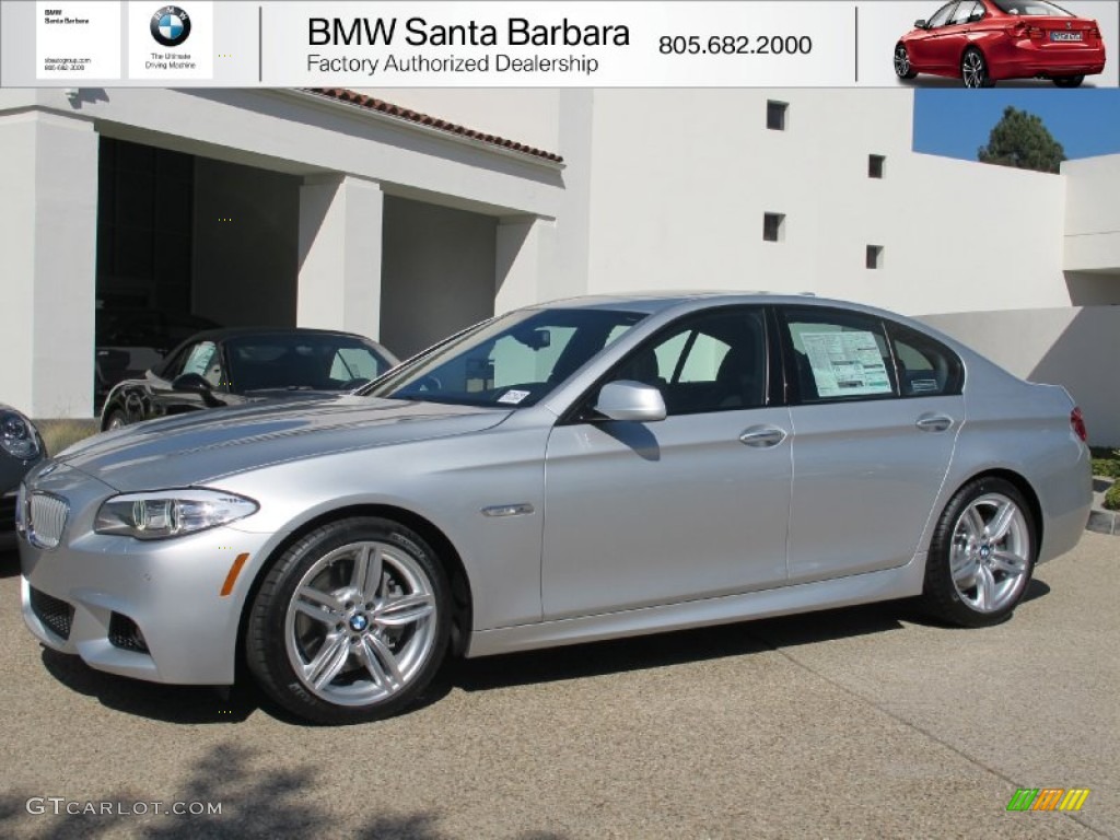 Bmw 5 series titanium silver metallic #3