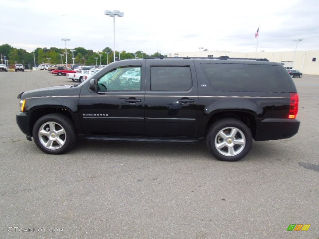 Black 2007 Chevrolet Suburban 1500 LTZ 4x4 Exterior Photo #71897487