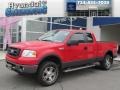 Bright Red 2006 Ford F150 FX4 SuperCab 4x4