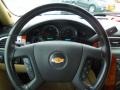 2007 Chevrolet Suburban Light Cashmere/Ebony Interior Steering Wheel Photo