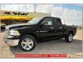 2012 Black Dodge Ram 1500 Lone Star Quad Cab 4x4  photo #1