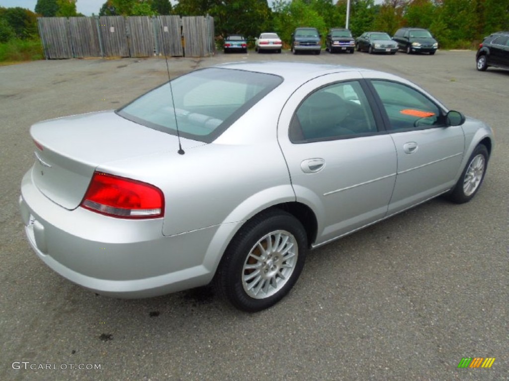 Brilliant Silver Metallic 2005 Chrysler Sebring Sedan Exterior Photo #71898702