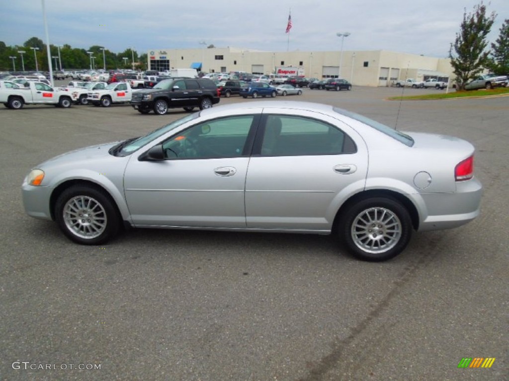 Brilliant Silver Metallic 2005 Chrysler Sebring Sedan Exterior Photo #71898759