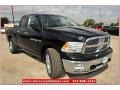 2012 Black Dodge Ram 1500 Lone Star Quad Cab 4x4  photo #10