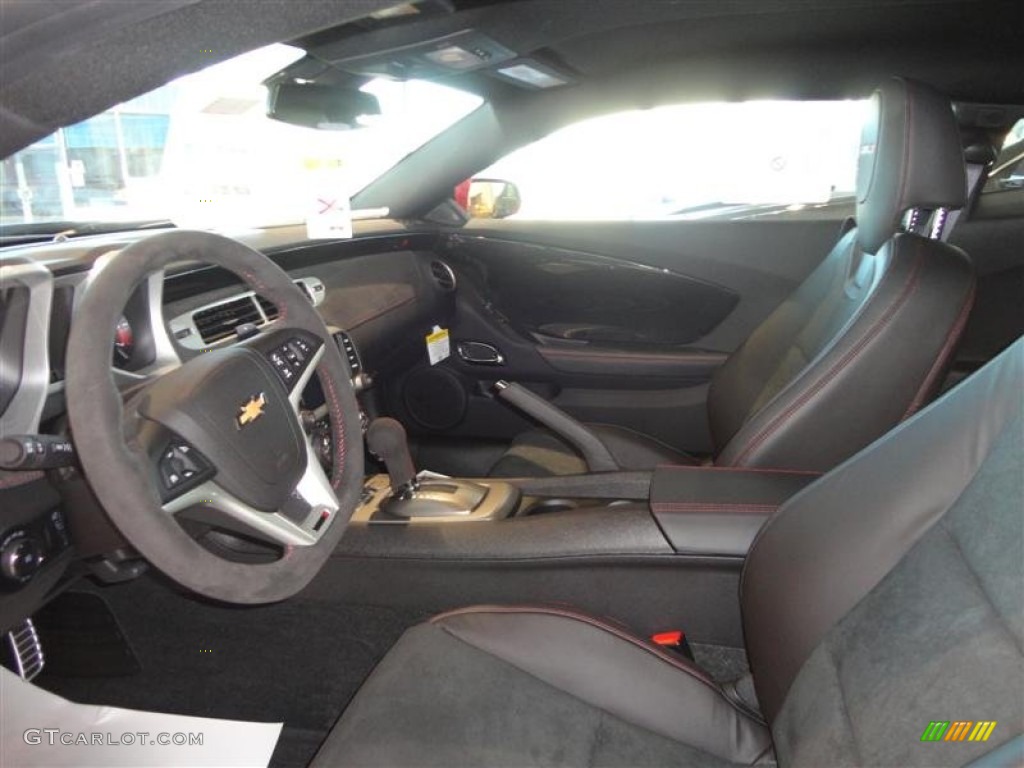 Black Interior 2013 Chevrolet Camaro ZL1 Photo #71898987
