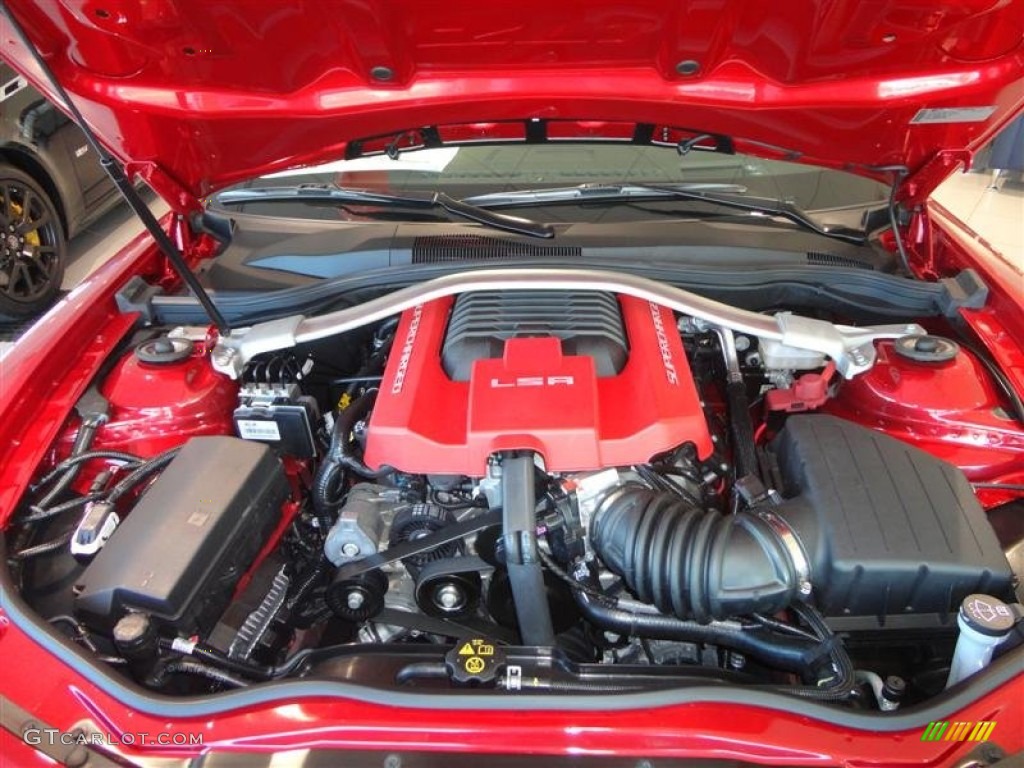 2013 Chevrolet Camaro ZL1 6.2 Liter Eaton Supercharged OHV 16-Valve LSA V8 Engine Photo #71899009