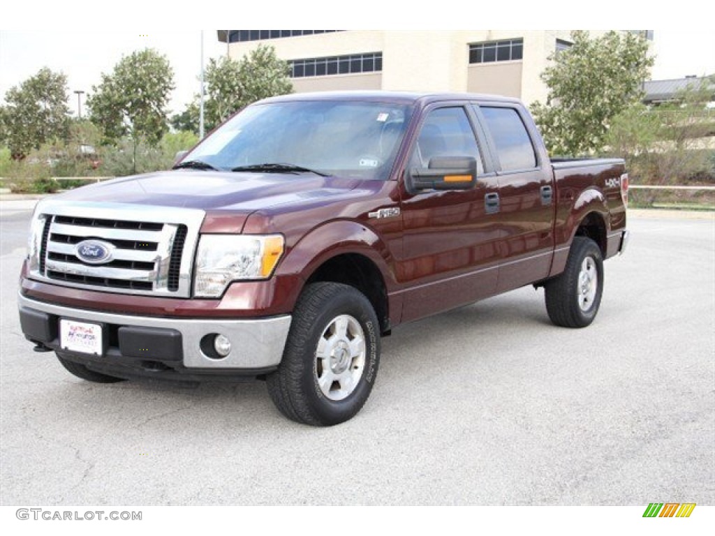 Royal Red Metallic 2010 Ford F150 XLT SuperCrew 4x4 Exterior Photo #71899734