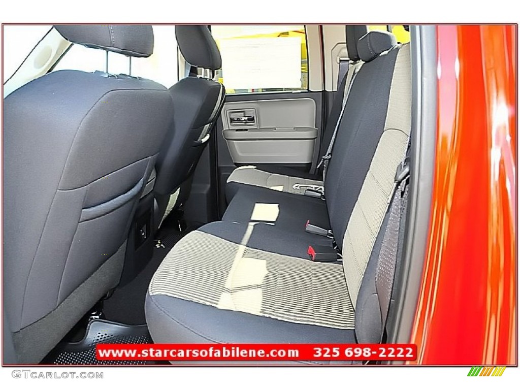 2012 Ram 1500 Lone Star Quad Cab 4x4 - Flame Red / Dark Slate Gray/Medium Graystone photo #20
