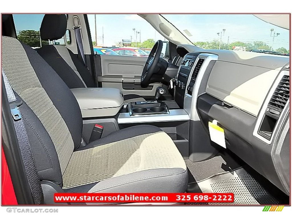 2012 Ram 1500 Lone Star Quad Cab 4x4 - Flame Red / Dark Slate Gray/Medium Graystone photo #25