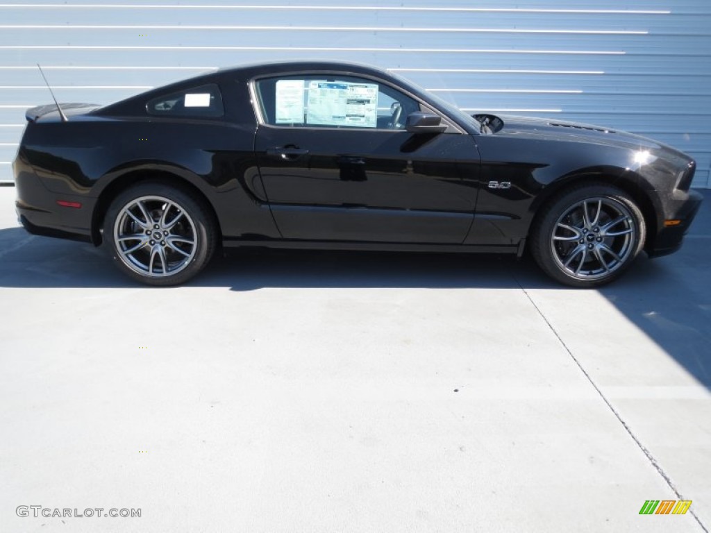 2013 Mustang GT Coupe - Black / Charcoal Black/Recaro Sport Seats photo #2