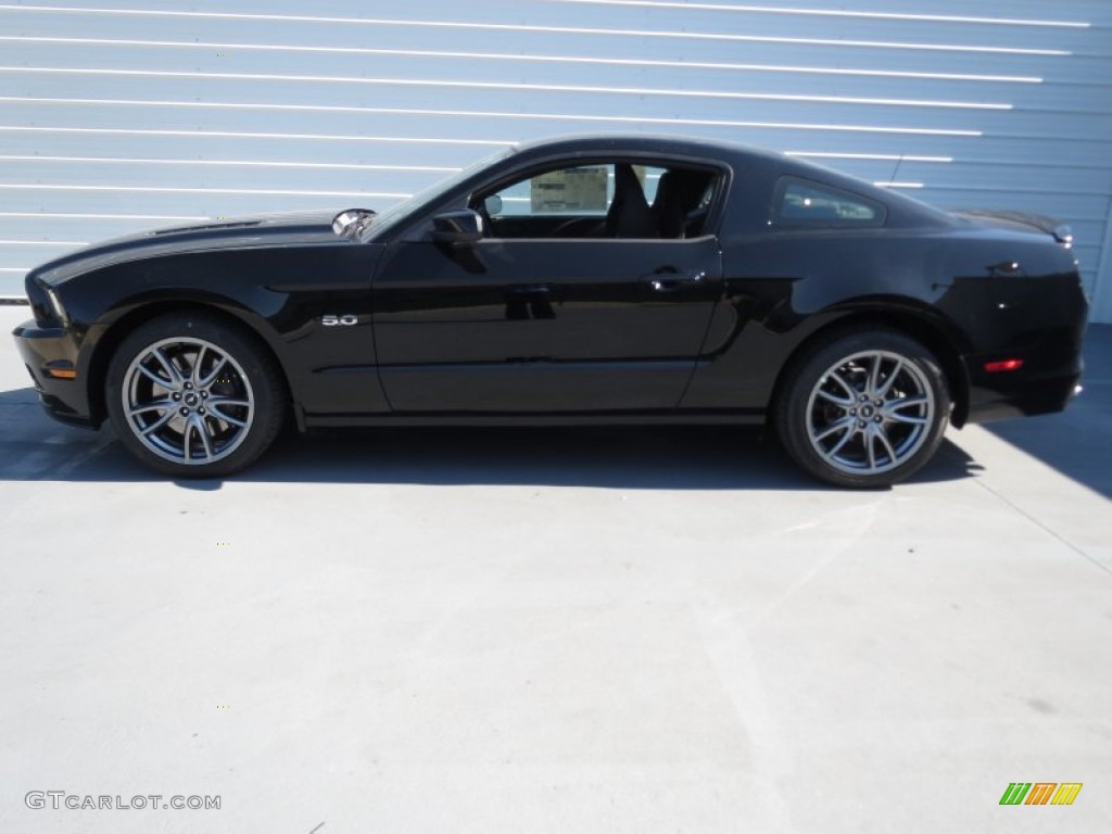 2013 Mustang GT Coupe - Black / Charcoal Black/Recaro Sport Seats photo #5
