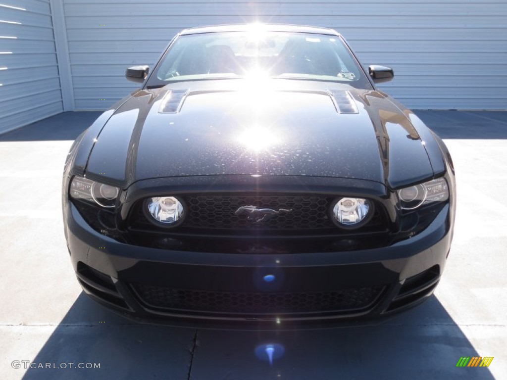 2013 Mustang GT Coupe - Black / Charcoal Black/Recaro Sport Seats photo #7