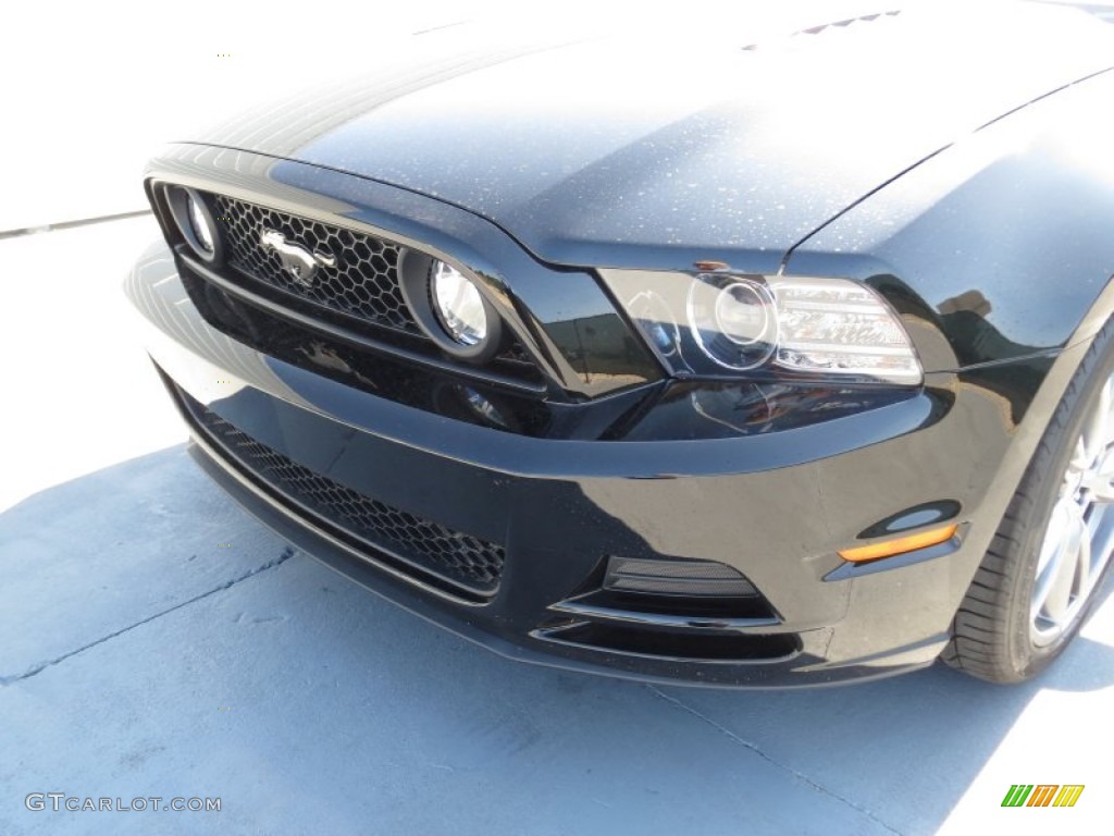 2013 Mustang GT Coupe - Black / Charcoal Black/Recaro Sport Seats photo #9