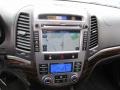 2011 Hyundai Santa Fe Cocoa Black Interior Navigation Photo