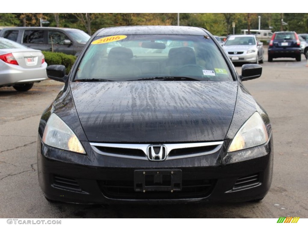 2006 Accord LX Sedan - Nighthawk Black Pearl / Ivory photo #2