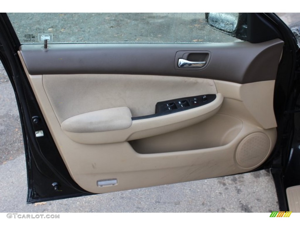 2006 Accord LX Sedan - Nighthawk Black Pearl / Ivory photo #9