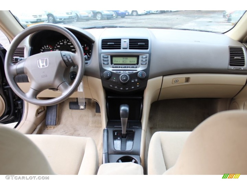 2006 Accord LX Sedan - Nighthawk Black Pearl / Ivory photo #12