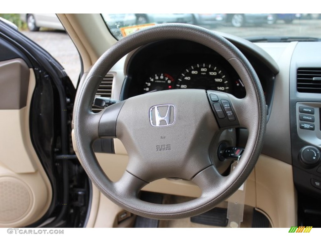 2006 Accord LX Sedan - Nighthawk Black Pearl / Ivory photo #15