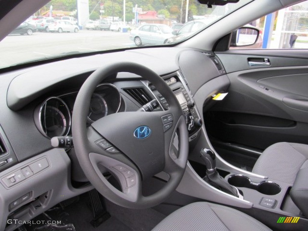 2013 Sonata GLS - Pacific Blue Pearl / Gray photo #6