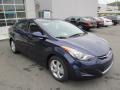 2013 Indigo Night Hyundai Elantra GLS  photo #3