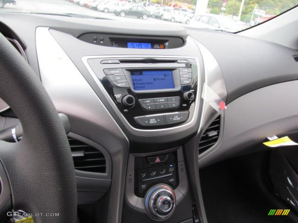 2013 Elantra GLS - Indigo Night / Gray photo #8