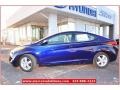 2013 Indigo Night Hyundai Elantra GLS  photo #2