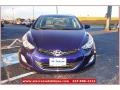 2013 Indigo Night Hyundai Elantra GLS  photo #9