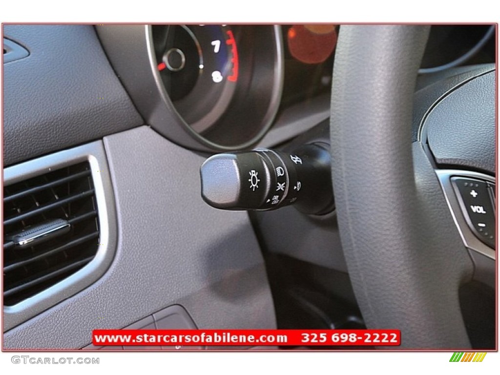 2013 Elantra GLS - Indigo Night / Gray photo #16