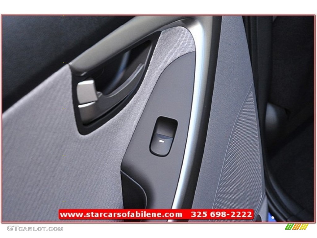 2013 Elantra GLS - Indigo Night / Gray photo #21