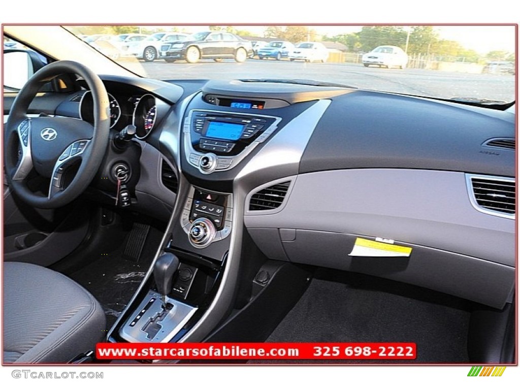 2013 Elantra GLS - Indigo Night / Gray photo #27
