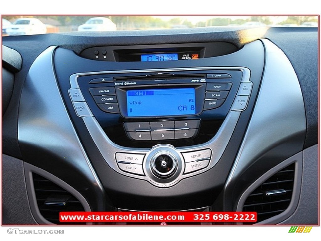 2013 Elantra GLS - Indigo Night / Gray photo #29