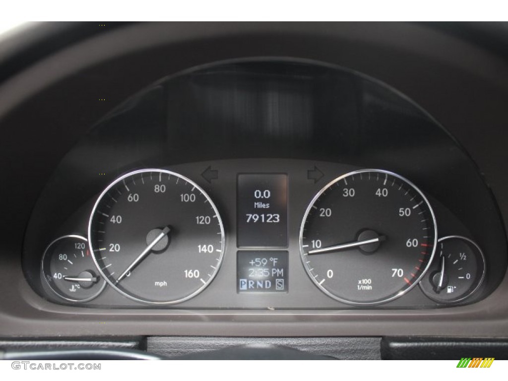 2005 Mercedes-Benz C 230 Kompressor Sedan Gauges Photo #71906226