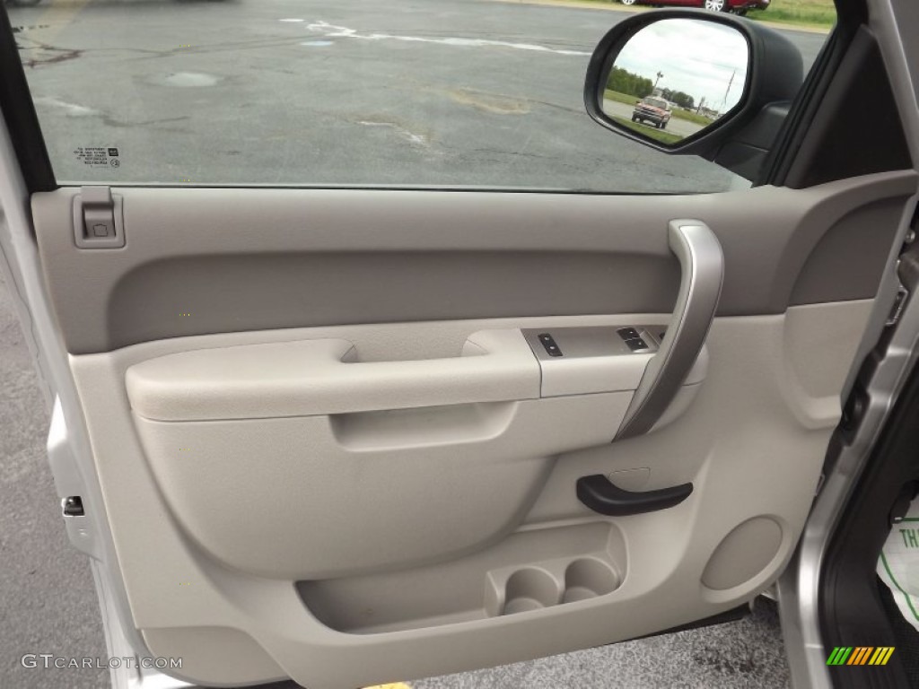 2011 Silverado 1500 LS Regular Cab - Sheer Silver Metallic / Dark Titanium photo #10