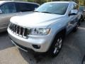 2013 Bright Silver Metallic Jeep Grand Cherokee Overland 4x4  photo #1