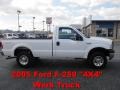 Oxford White 2005 Ford F250 Super Duty XL Regular Cab 4x4