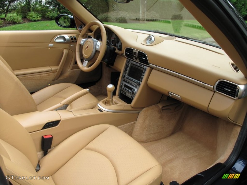 Sand Beige Interior 2006 Porsche 911 Carrera S Cabriolet Photo #71908713