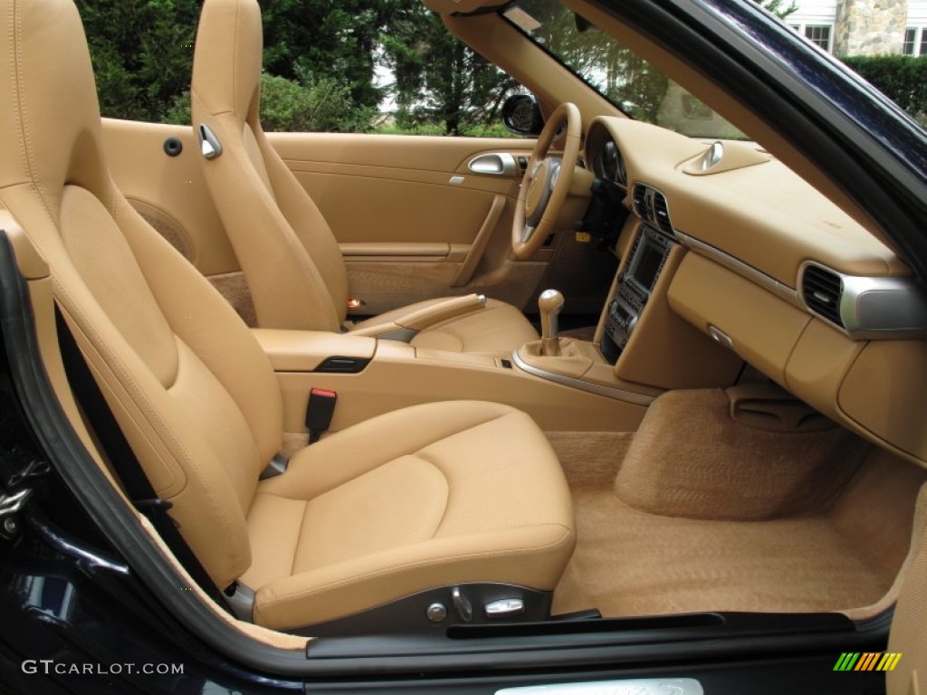 Sand Beige Interior 2006 Porsche 911 Carrera S Cabriolet Photo #71908731