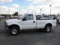 Oxford White 2005 Ford F250 Super Duty XL Regular Cab 4x4 Exterior