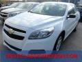 2013 Summit White Chevrolet Malibu LS  photo #1