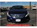 2013 Indigo Night Blue Hyundai Sonata Limited  photo #14