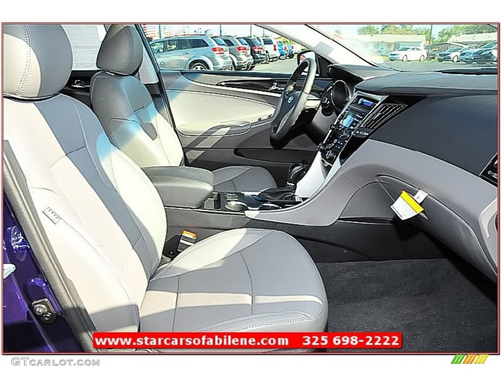 2013 Sonata Limited - Indigo Night Blue / Gray photo #28