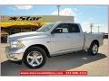2012 Bright Silver Metallic Dodge Ram 1500 Lone Star Quad Cab  photo #1
