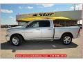 2012 Bright Silver Metallic Dodge Ram 1500 Lone Star Quad Cab  photo #2